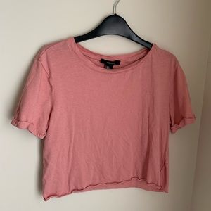 Pink crop top